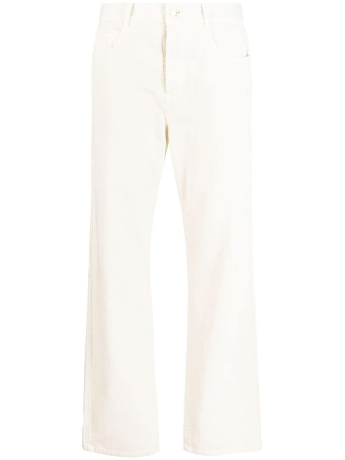 Nili Lotan straight-leg trousers, белый