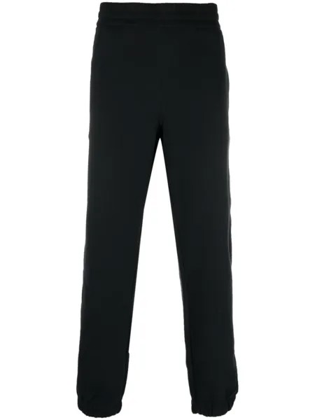 Zegna спортивные брюки с эластичным поясом, черный