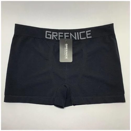 Боксеры GREENICE бесшовные мужские XL/XXL черные