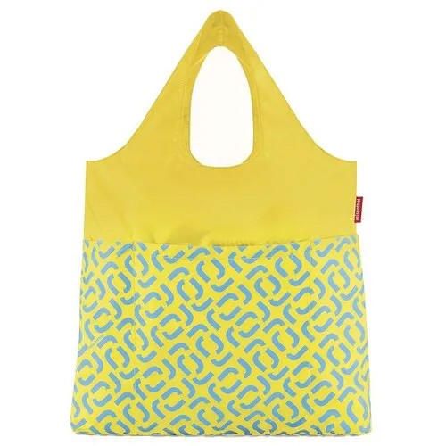 Сумка складная Reisenthel Mini maxi shopper plus signature lemon AV2030