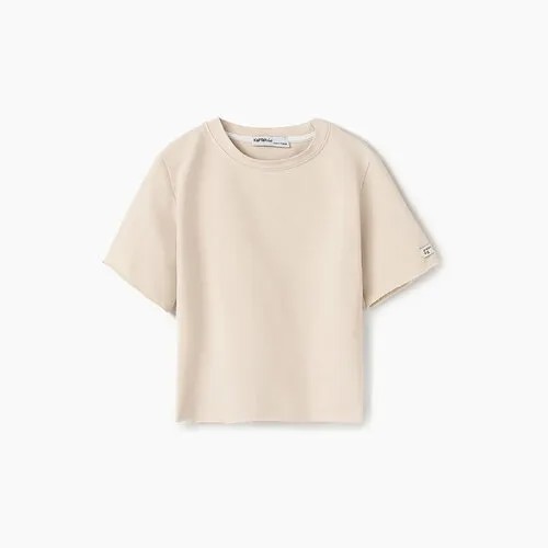 Футболка Kaftan, размер 134/140, бежевый