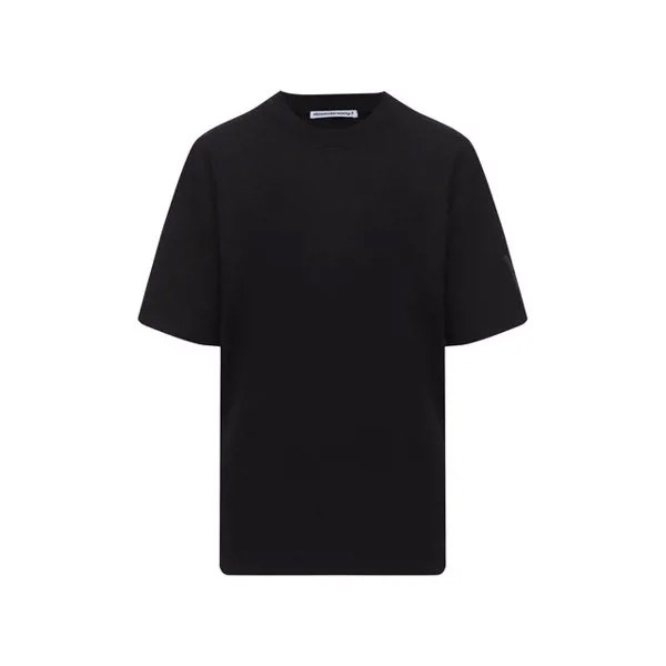 Футболка из хлопка и вискозы alexanderwang.t