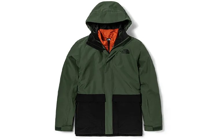 Куртка мужская зеленая The North Face, зеленый
