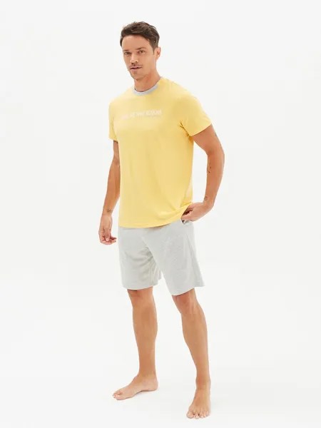 Пижама мужская BlackSpade BS30451 желтая XXL