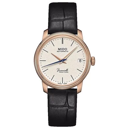 Наручные часы Mido Baroncelli, белый, золотой