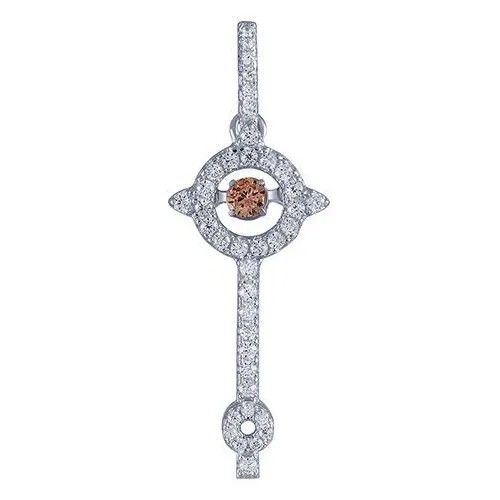 Подвеска с фианитами из серебра SP32922B1-PD-001-WG JV