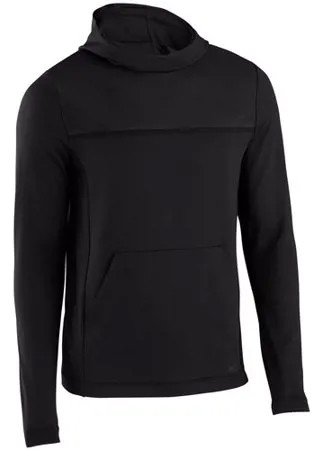 Фуфайка с капюшоном для бега мужская RUN DRY+ FEEL, размер: XL, цвет: Черный KALENJI Х Декатлон
