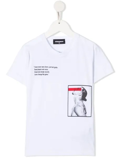 Dsquared2 Kids футболка Icon из коллаборации с Ibrahimović