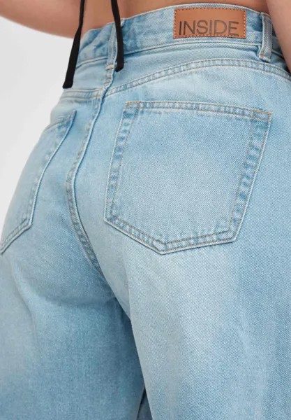 Джинсовые шорты Bermuda Tiro Alto INSIDE, синие