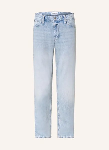 Джинсы аутентичные прямые прямого кроя Calvin Klein Jeans, синий