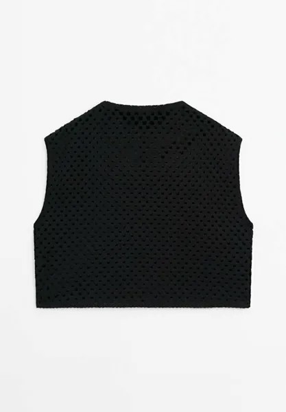 Жилет Massimo Dutti, черный