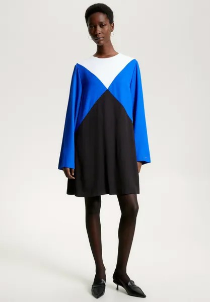 Летнее платье Argyle Block Dress Tommy Hilfiger, цвет argyle ultra blue