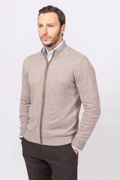 Кардиган мужской Kanzler 18W-CZLE04-T/20 бежевый XXL