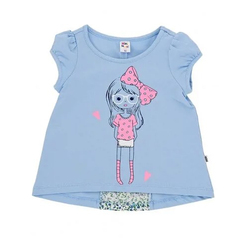Футболка Mini Maxi, размер 92, голубой