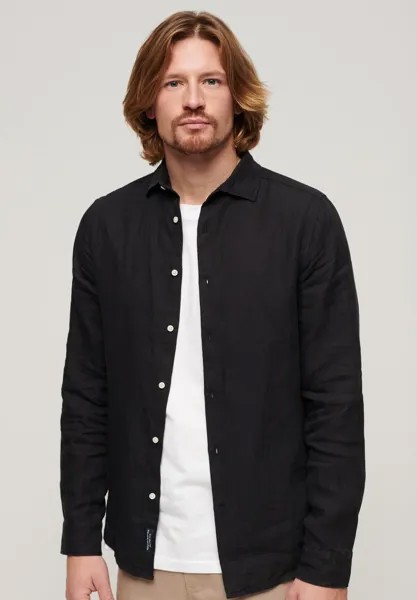 Рубашка CASUAL LONG SLEEVE Superdry, цвет black