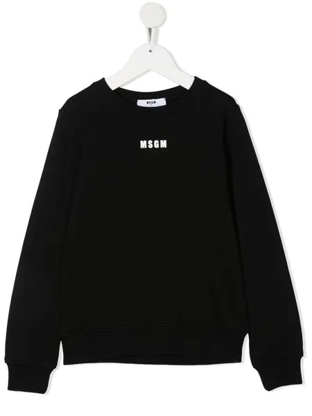 MSGM Kids толстовка с логотипом