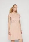 Коктейльное платье / Вечернее платье VIBETINA O NECK SHORT DRESS Vila, светло-розовый
