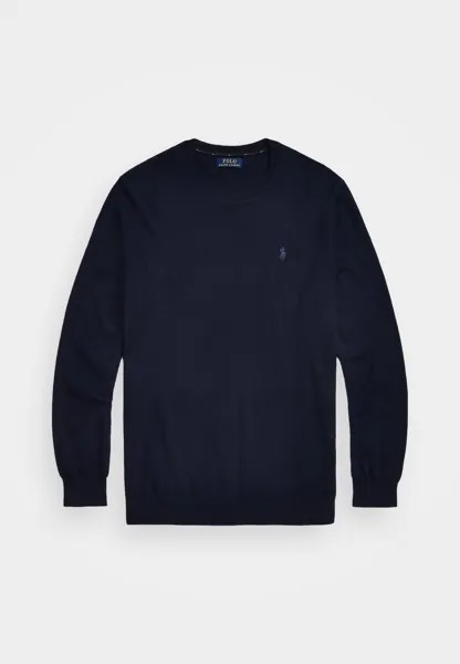 Свитер ДЛИННЫЙ РУКАВ Polo Ralph Lauren Big & Tall, темно-синий охотник