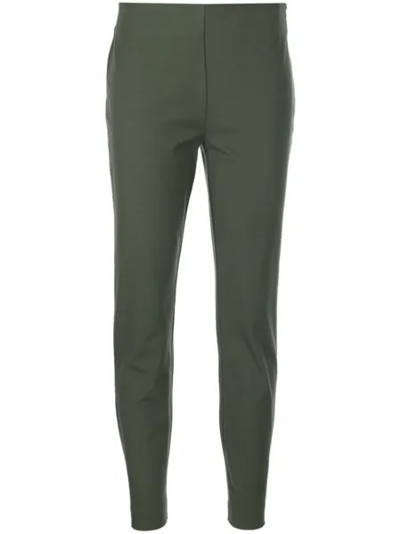 Lauren Ralph Lauren брюки скинни Keslina, зеленый