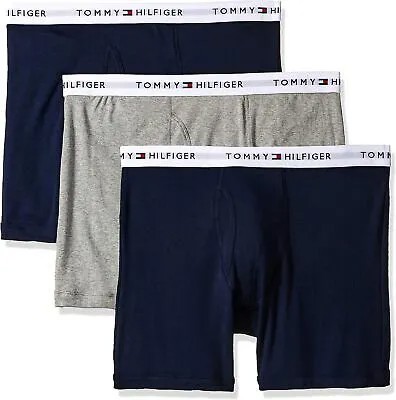 Мужские трусы-боксеры Tommy Hilfiger Classics из 3 хлопчатобумажных трусов