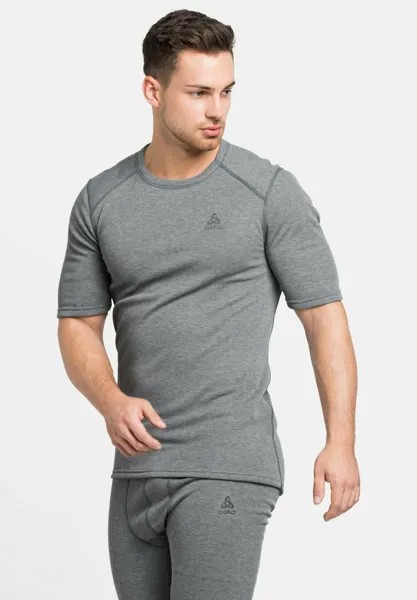 Майка/рубашка CREW NECK ACTIVE ODLO, цвет odlo steel grey melange