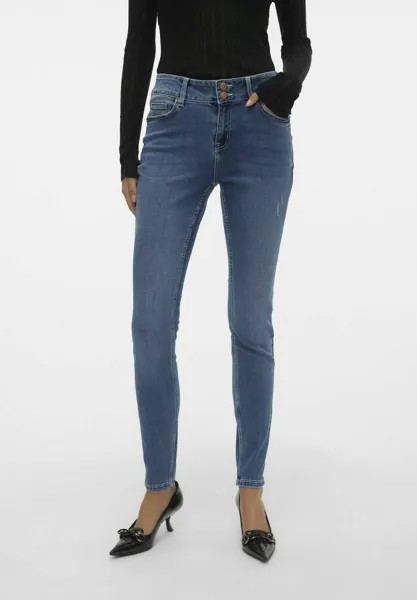 Джинсы Skinny Fit VMKIMMI Vero Moda, цвет medium blue denim