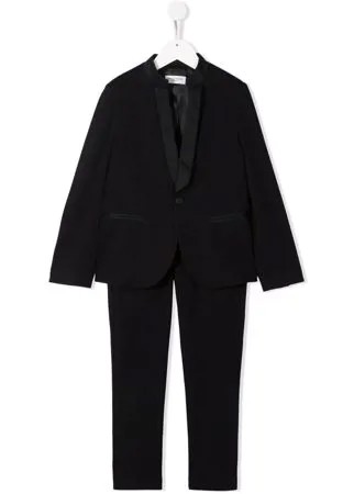 Paolo Pecora Kids костюм-двойка с однобортным пиджаком