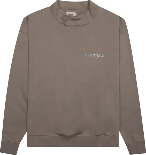 Пуловер Fear of God Essentials Pullover Mockneck 'Taupe', загар