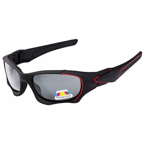 Солнцезащитные очки Premier fishing, серый, черный