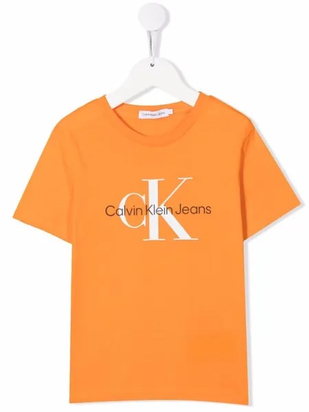 Calvin Klein Kids футболка с логотипом