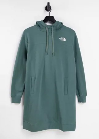 Зеленое платье с капюшоном The North Face Zumu-Зеленый цвет