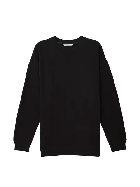 Свитшот Victoria's Secret Cotton Fleece Mock Neck, черный