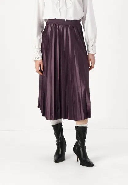 Широкая юбка в сборку VINITBAN SKIRT VILA, сирень