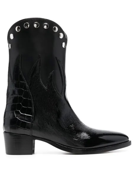 Vivienne Westwood ковбойские ботинки, черный