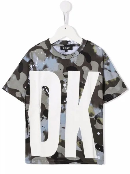 Dkny Kids футболка с логотипом