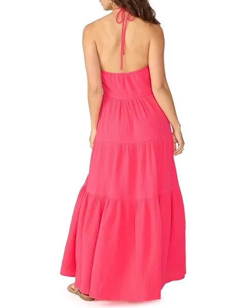 Платье Sanctuary Tiered Halter Neck Dress, цвет Sunkissed