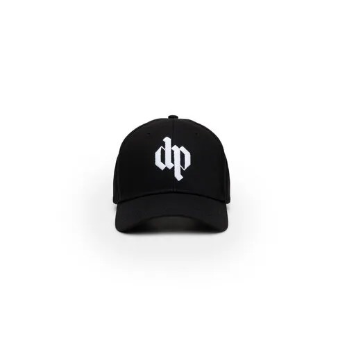 Кепка DARKPARK logo-embroidered baseball cap, размер OneSize, черный, белый