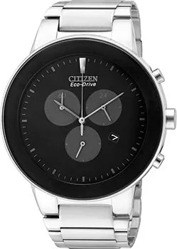 Японские наручные  мужские часы Citizen AT2240-51E. Коллекция Eco-Drive