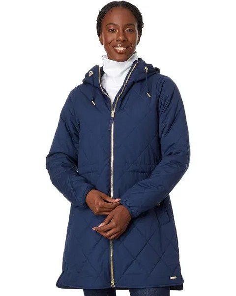 Пальто L.L.Bean Cozy Quilted, цвет Nautical Navy