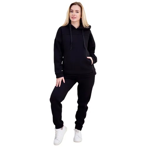 Костюм спортивный Lika Dress, размер 52, черный