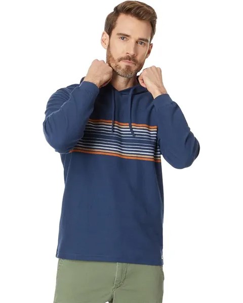 Футболка Rip Curl Surf Revival Long Sleeve Hooded, цвет Washed Navy