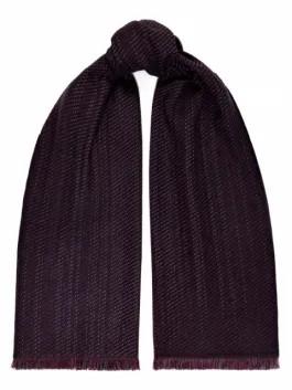 Шарф мужской Labbra 01-00037575 бордовый, 52х182 см
