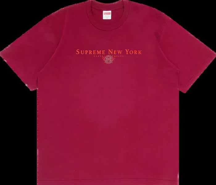 Футболка Supreme Tradition Tee 'Cardinal', красный