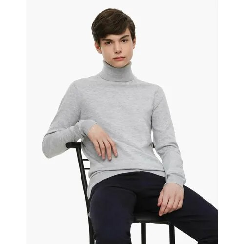 Свитер Gloria Jeans, размер 8-10 лет/134-140, серый