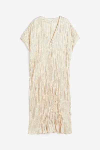 Платье женское H&M 1175848003 белое 3XL (доставка из-за рубежа)