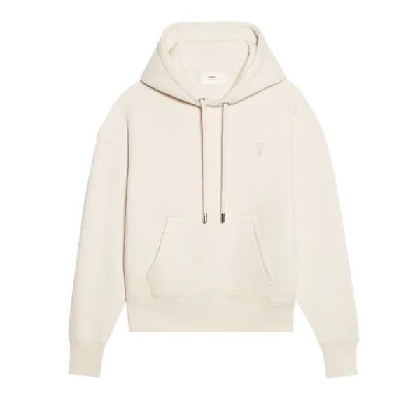 Худи Ami Tonal Hoodie 'Vanilla', белый