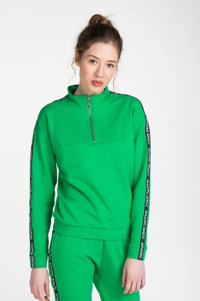 Свитшот женский Blend She 20203141 зеленый M
