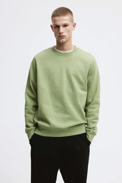 Толстовка обычного кроя H&M, зеленый