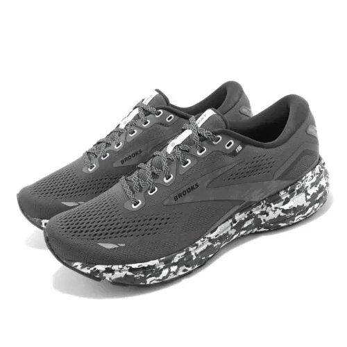 Мужская спортивная обувь для бега Brooks Ghost 15 Ebony Black Grey Camo 1103931D-004