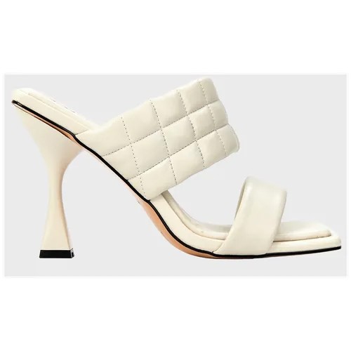 Босоножки  Just Couture, натуральная кожа, размер 37, белый